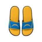 FOCO Los Angeles Chargers NFL Mens Foam Sport Slide - L
