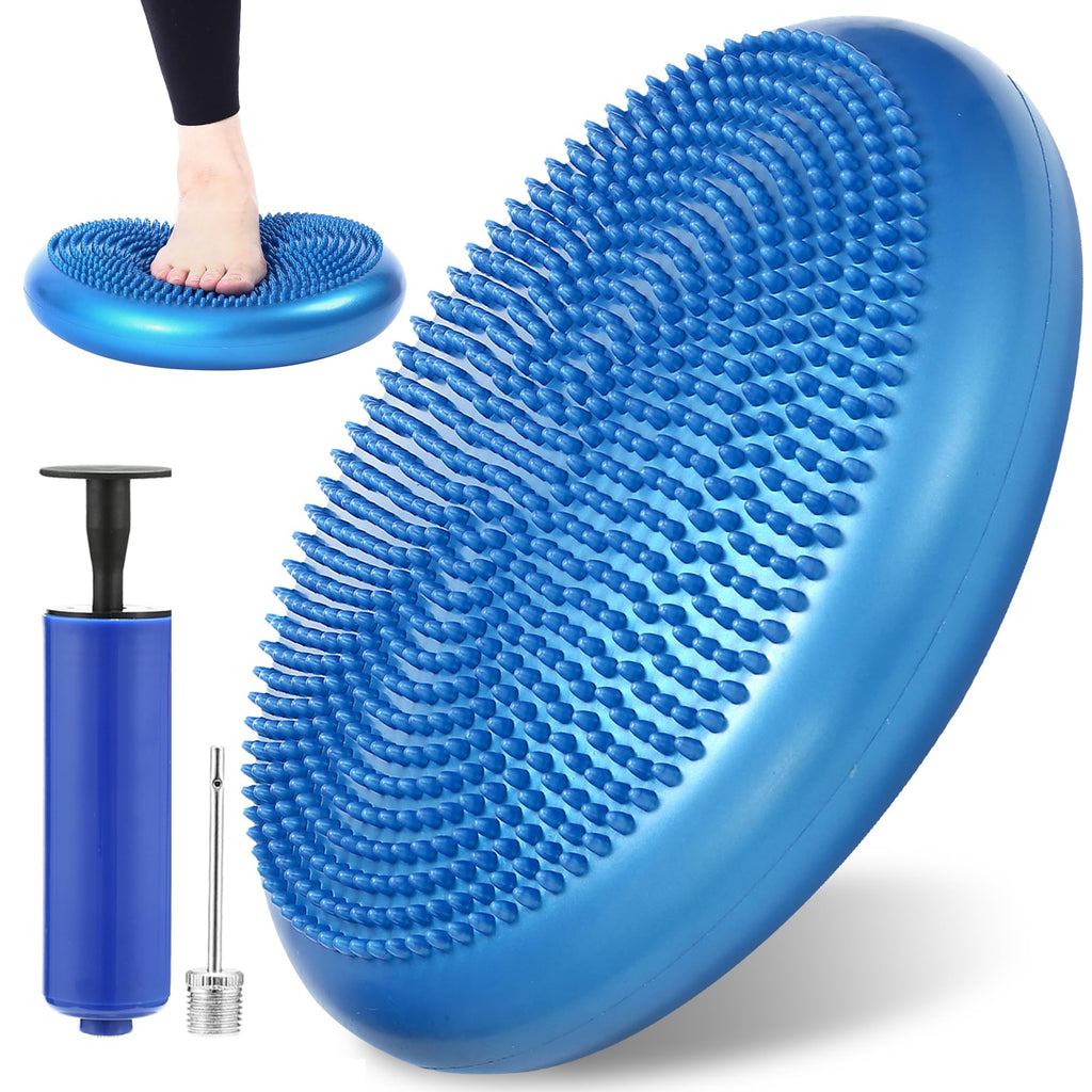 Special Supplies Stability Cushion Balance Pad For Core Strength Trainer And Flexibility, Tactile Sensory Disc For Standing Or S