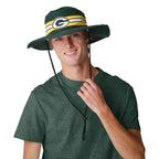 Foco Green Bay Packers Nfl Team Stripe Boonie Hat