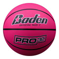 Baden | Pro32 | Durable Indoor/Outdoor Rubber Basketball (Pink, 29.5)
