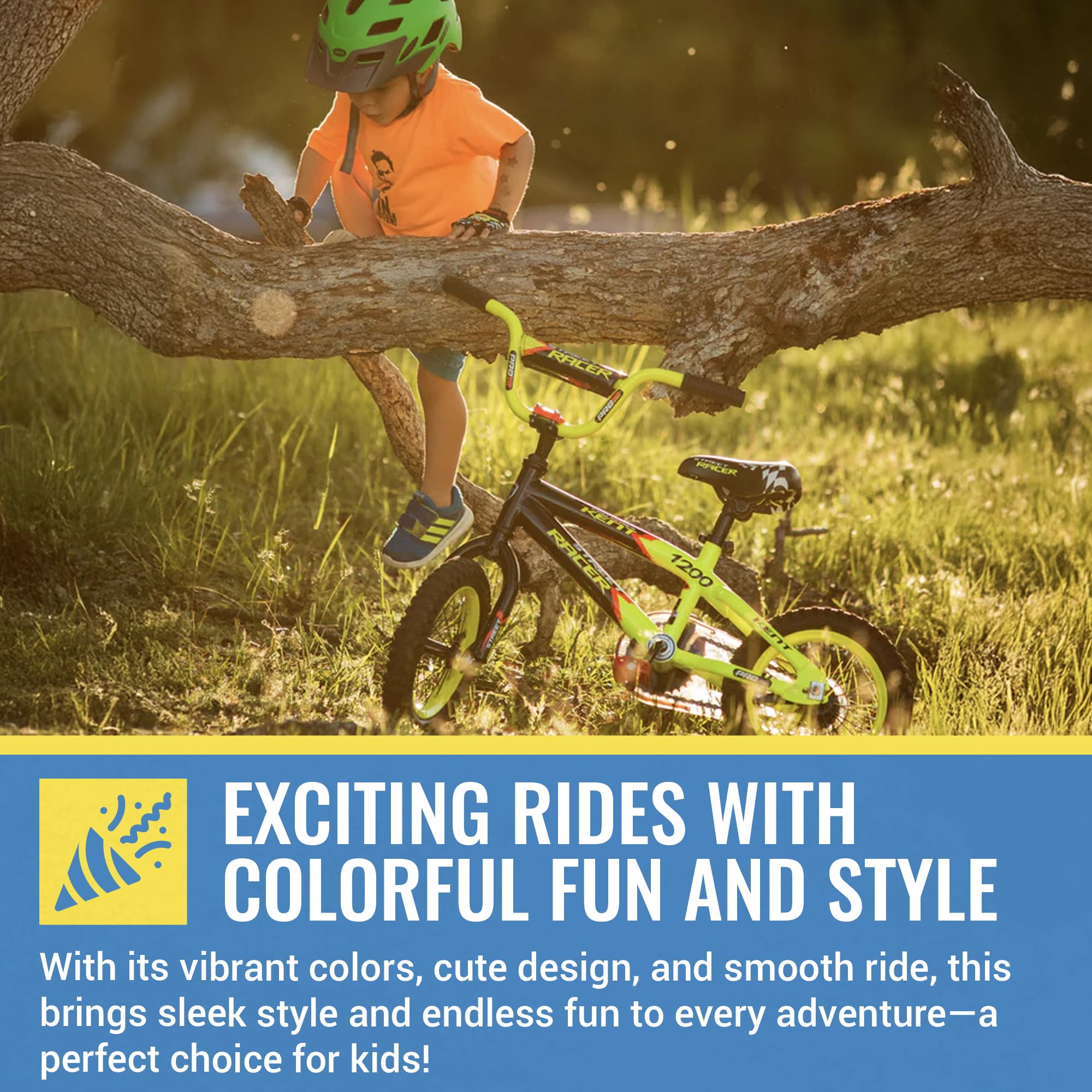 Kent Street Racer Bike, 12-Inch