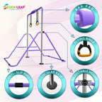 Seven Leap Expandable Bar For Junior Gymnasts - Adjustable And Folding Design