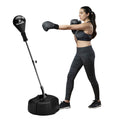 Punching Bag with Stand, Boxing Bag for Teens & Adults - Height Adjustable - Speed Bag for Training, Boxing Equipment, Stress Re