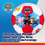 PAW Patrol Kids Soccer Ball Size 3, Marshall, Skye, Everest, and Chase Officially Licensed Futbol for Boys and Girls Soccer Play