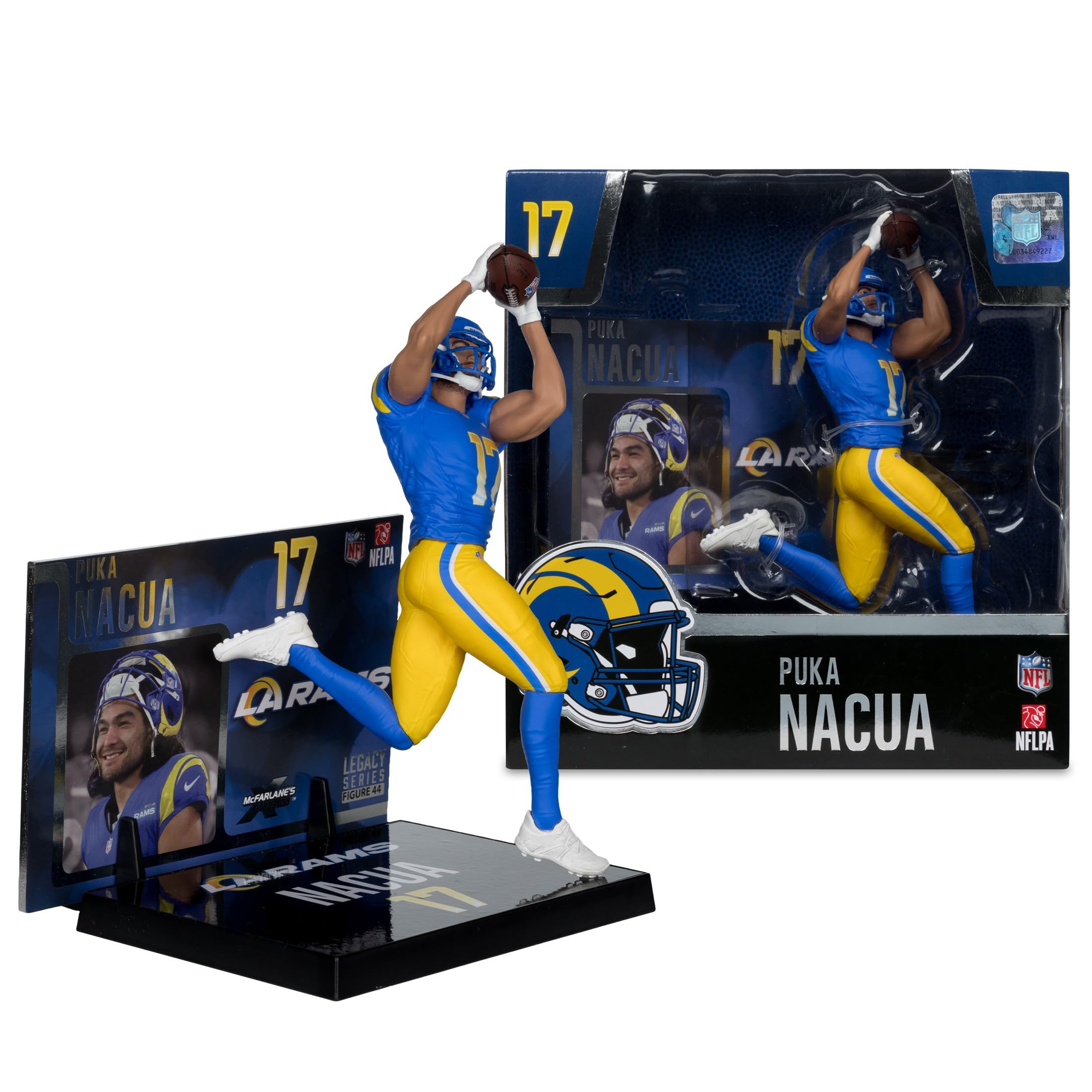 Puka Nacua (Los Angeles Rams) NFL 7 Figure McFarlane