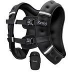 Renoj Weighted Vest for Women Men: 6lb/8lb/10lb/12lb/16lb/20lb Weight Training Vest for Workout, Running, Walking, Exercise, Wei