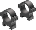 Leupold Open Range Cross-Slot Rings 1, 30mm Medium with a Matte Finish
