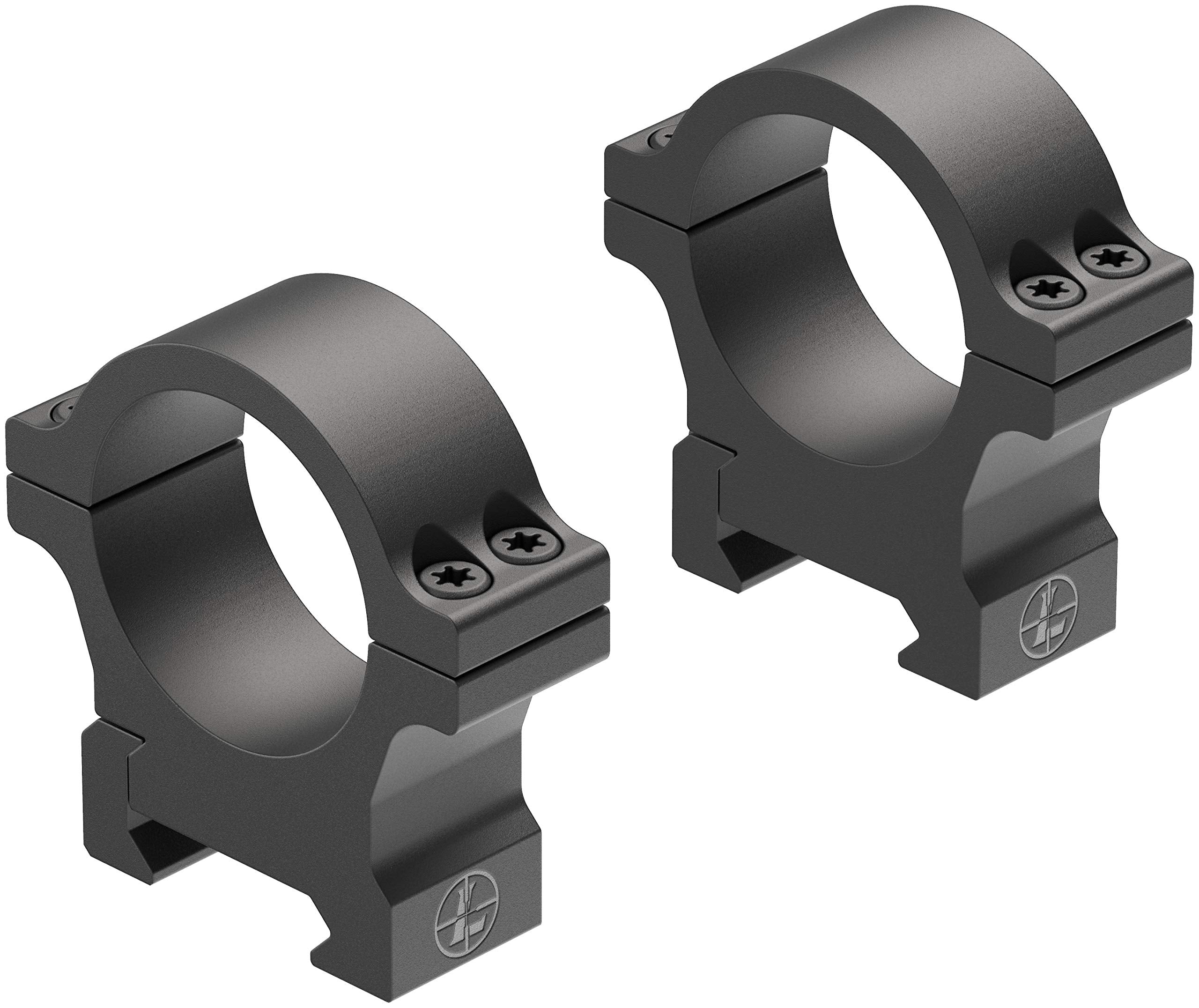 Leupold Open Range Cross-Slot Rings 1, 30mm Medium with a Matte Finish