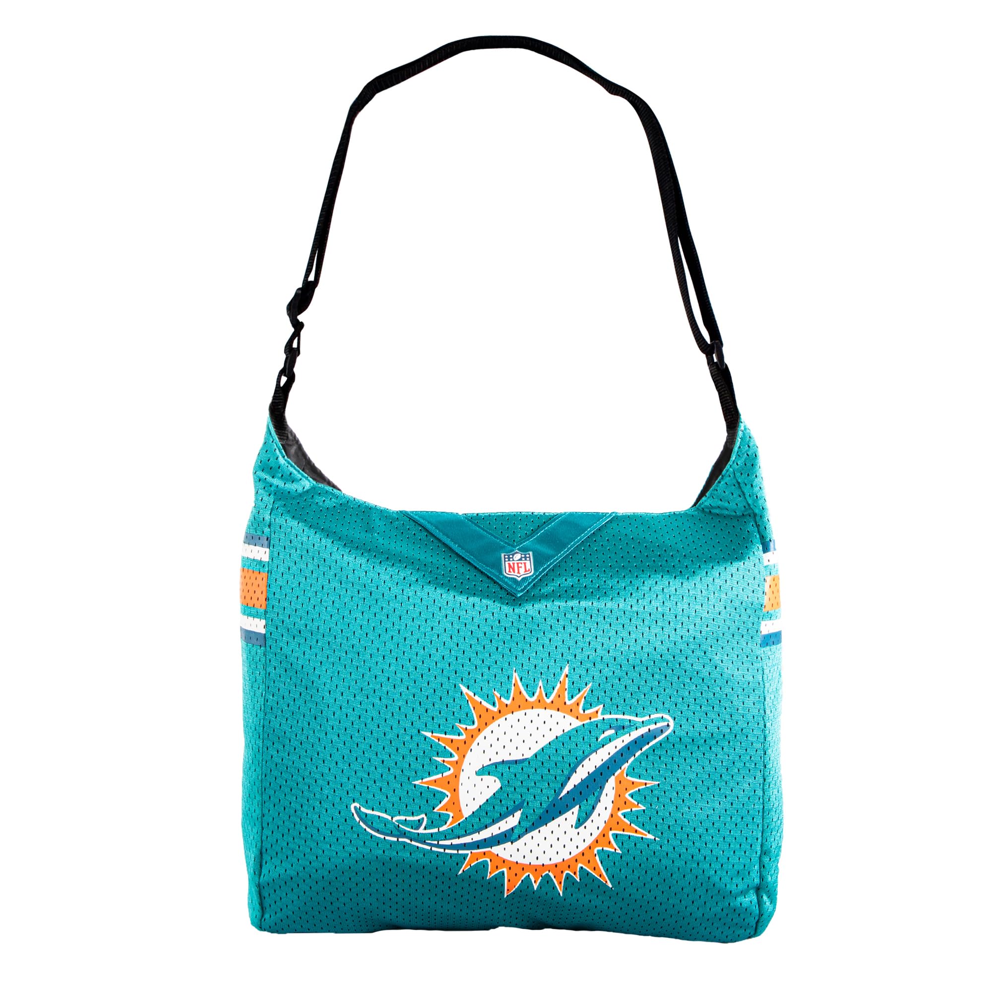 Littlearth NFL Miami Dolphins Jersey Tote, Team Color, 15 x 4 X 14