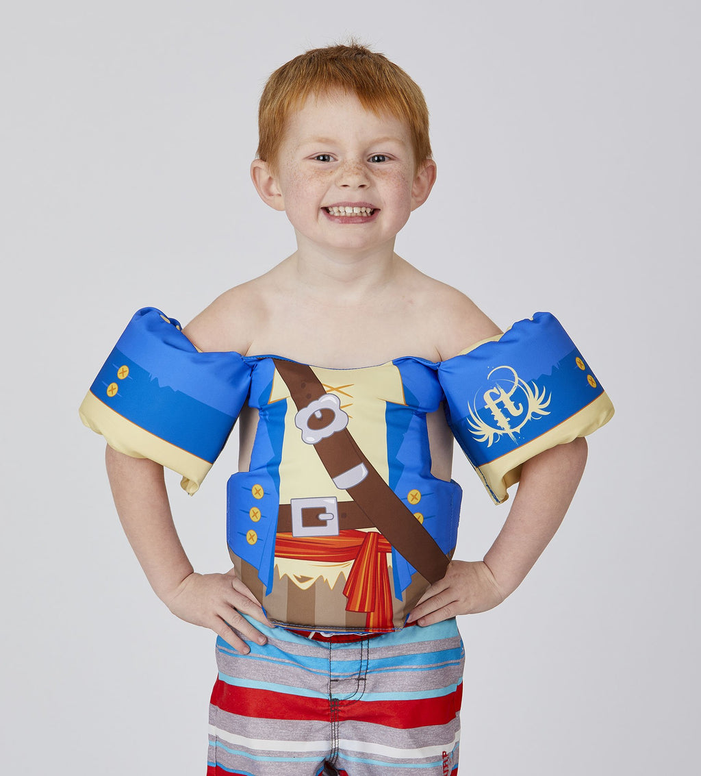 Full Throttle 104400-500-001-18 Full Throttle Vest Child Little Dipper Pirate Blue
