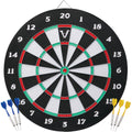 Viper Double Play 2-In-1 Baseball Coiled Paper Fiber Dartboard With Darts