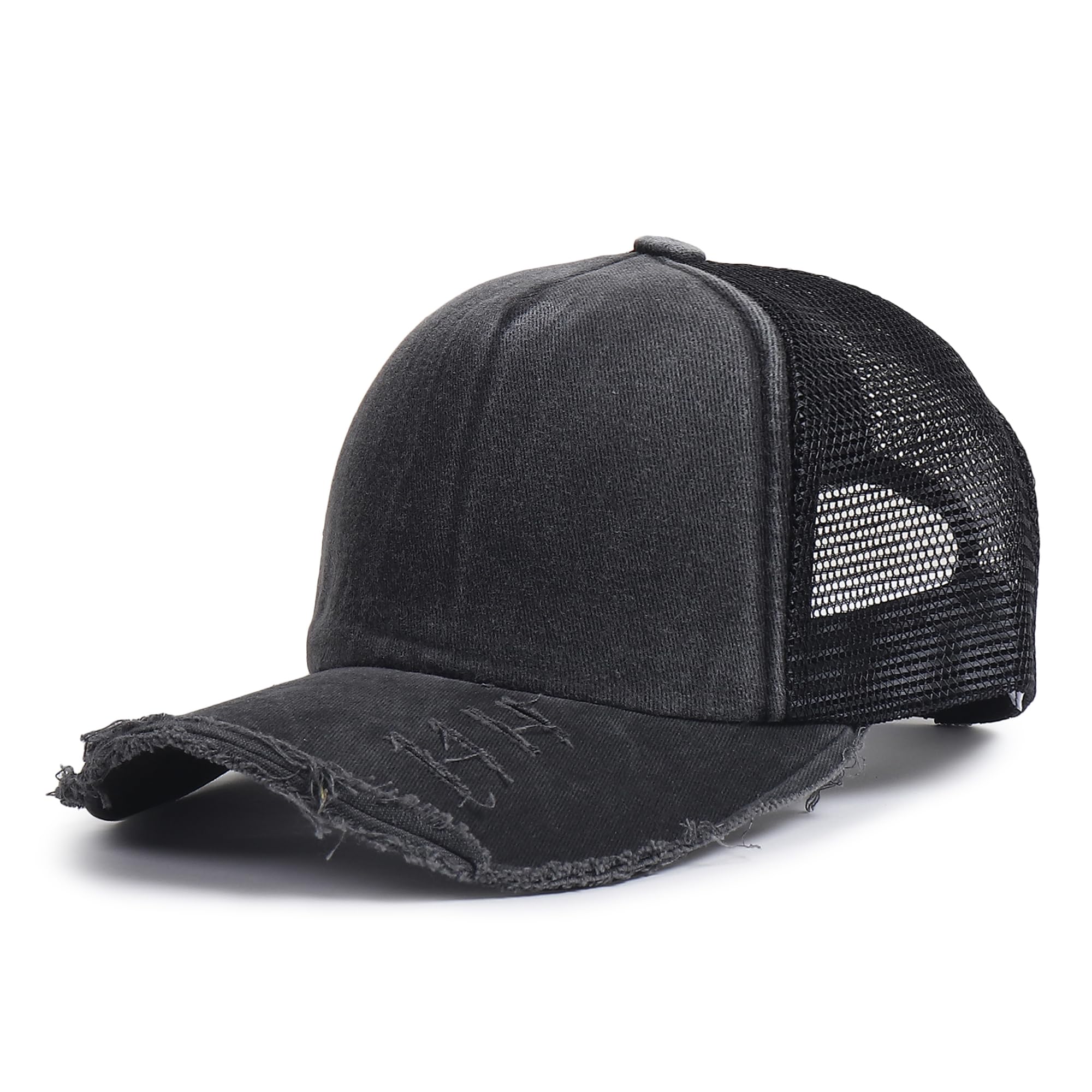 Tipy Tipy Tap Denim Baseball Cap  Grey