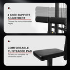 Fitvids Lat All-In-One Machine With High And Low Pulley Station, Lat Pull Down And Lat Row Cable Machine, Lat Tower With Adjusta