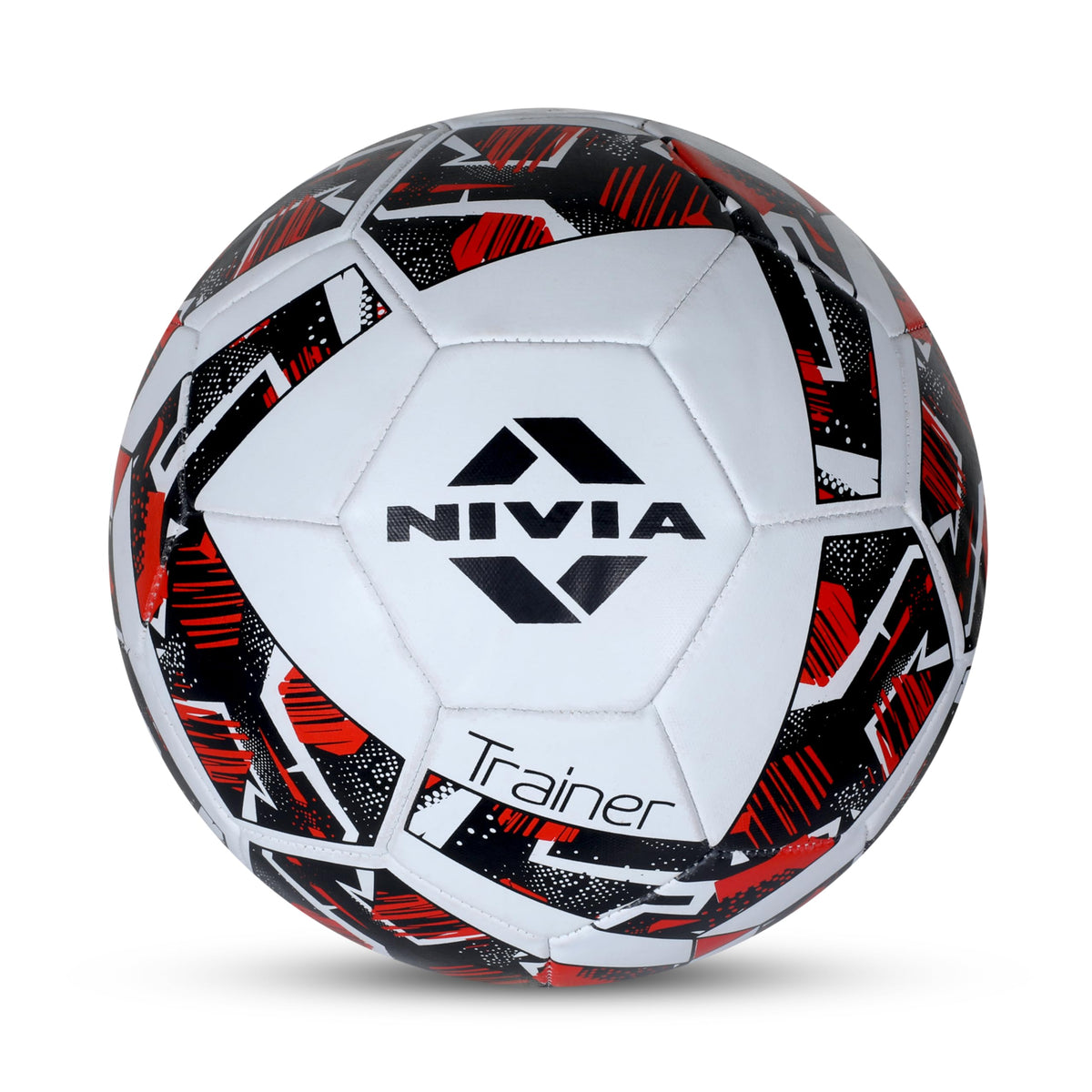 Nivia Trainer Football, Rubberized Stitched Football,32 Panel,Suitable for Hard Ground Without Grass,Training Football,Football