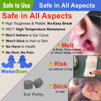 Waterdam Swimming Ear Plugs Great Waterproof Ultra Comfy Earplugs Prevent Swimmer'S Ear (Size 1+2+3: Small Medium Large Ear Wome