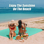 Odoland Pocket Blanket Picnic Blanket, 71 X 63 Sandproof Waterproof Outdoor Beach Blanket With Portable Bag, Foldable Lightweigh