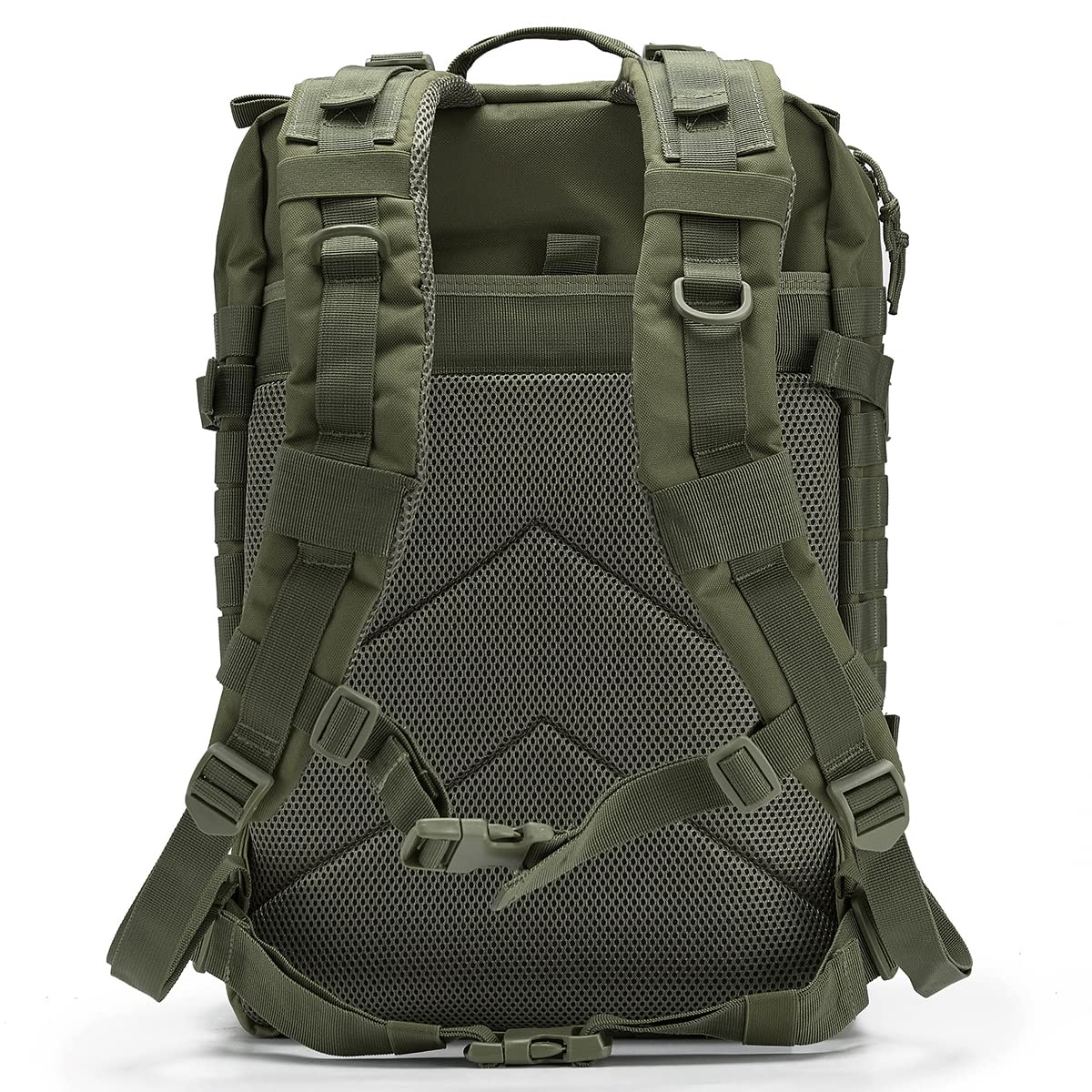 Qt&Qy 45L Military Tactical Backpacks For Men Camping Hiking Trekking Daypack Bug Out Bag Lage Molle 3 Day Assault Pack