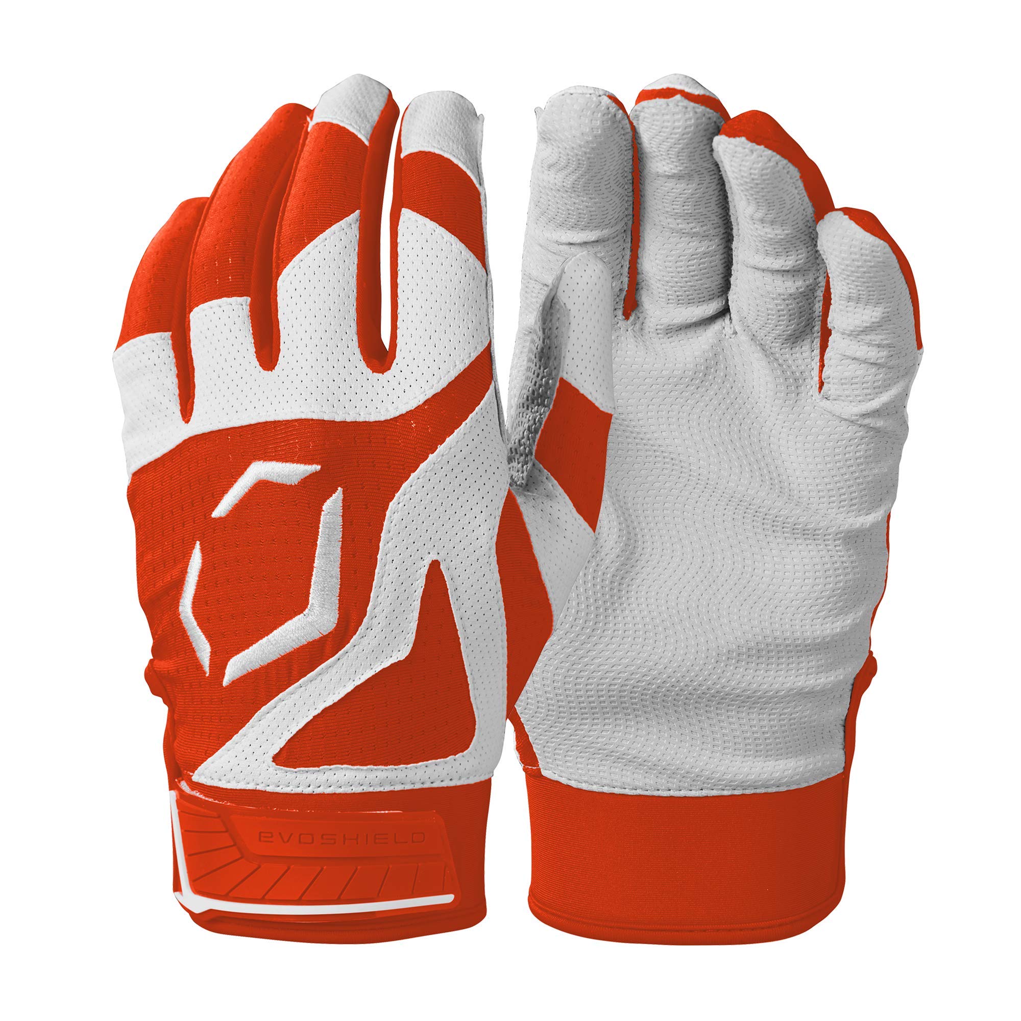 Evoshield Srz-1       Youth Batting Gloves - Orange, Youth Large