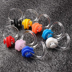 8 Pieces Silicone Swimming Nose Clip, Waterproof Silica Gel Surfing Nose Plug Protector Soft Latex Plugs For Kids And Adults (8