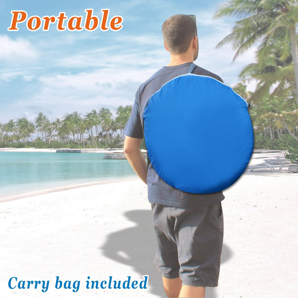 Strong Camel Pop Up Camping Tent Portable 3-4 Person For Backpacking Traveling With Carry Bag