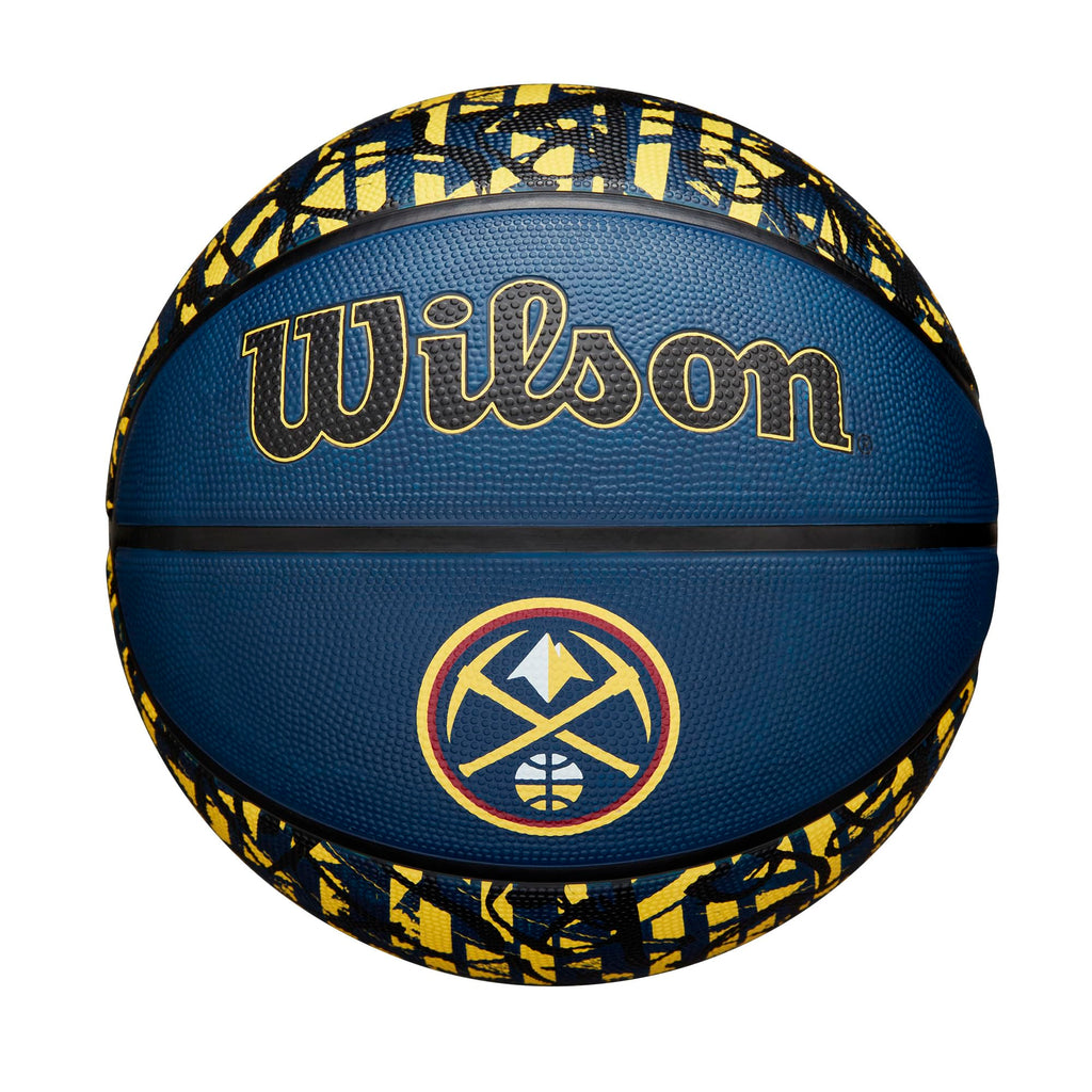 Wilson Nba Team Graffiti Basketball - Denver Nuggets, Size 7-29.5''