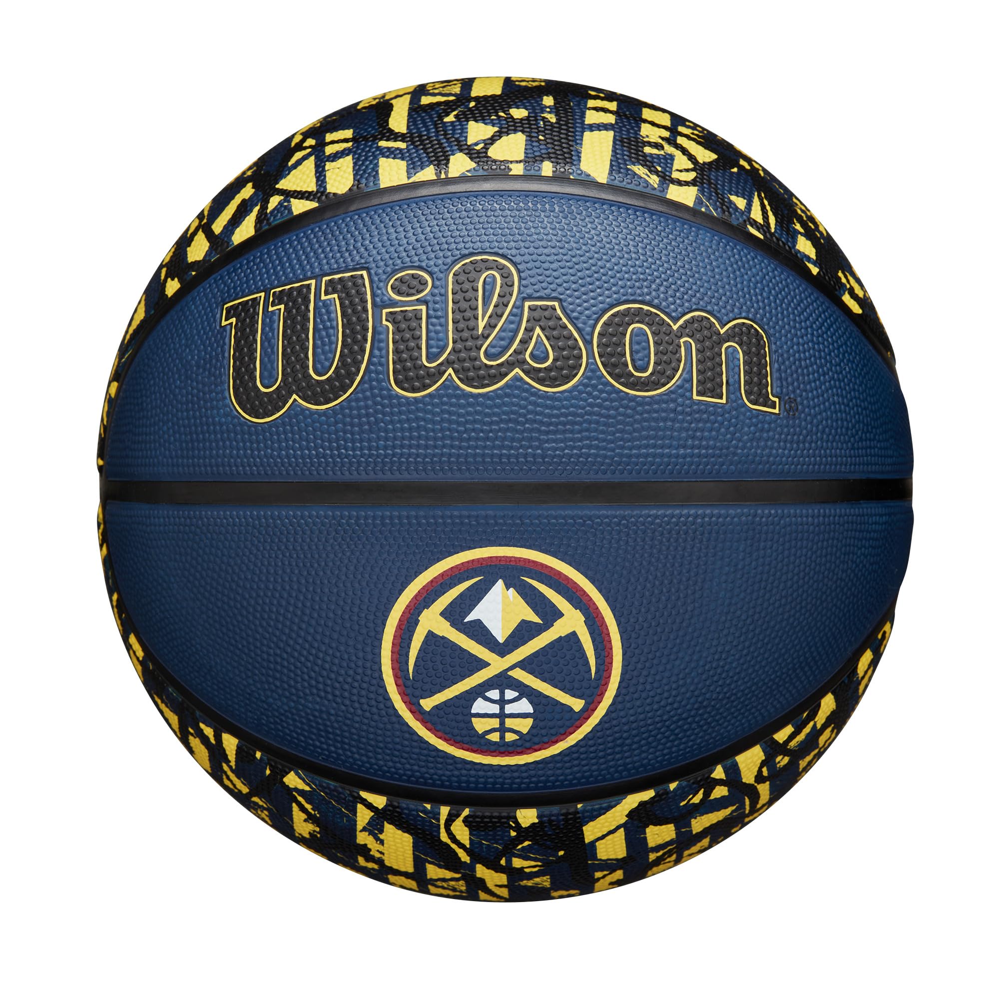 Wilson Nba Team Graffiti Basketball - Denver Nuggets, Size 7-29.5''