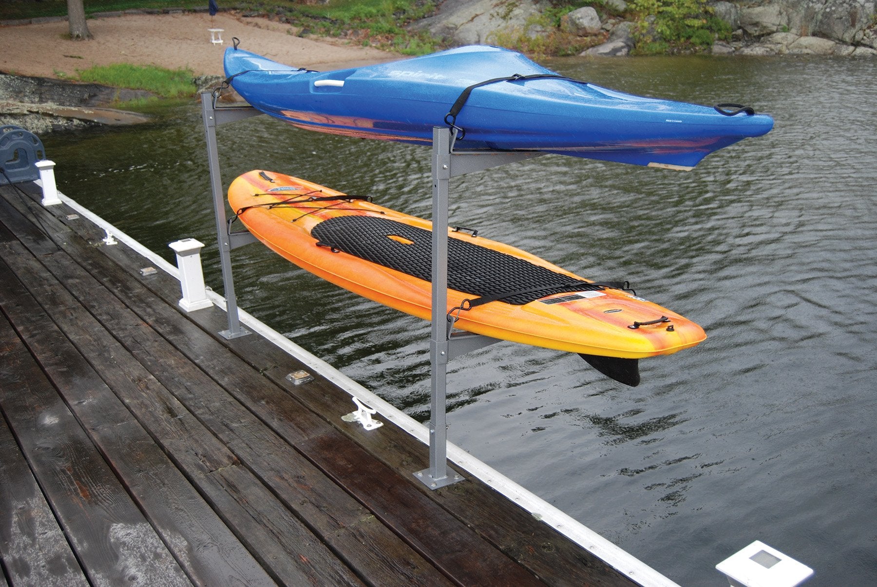 Dock Edge + 90-815-F Kayak/Sup Rack,, Beige