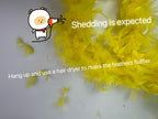 Kids Feather Boa 25 Gram, 4 Feet Long Chandelle Feather Boa, Great For Party, Wedding, Halloween Costume, Christmas Tree, Decora