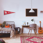 Rico Industries Ncaa Houston Cougars Classic 12'' X 30'' Felt Wall D  Cor Pennant - Great For Home/Bed Room/Man Cave D  Cor