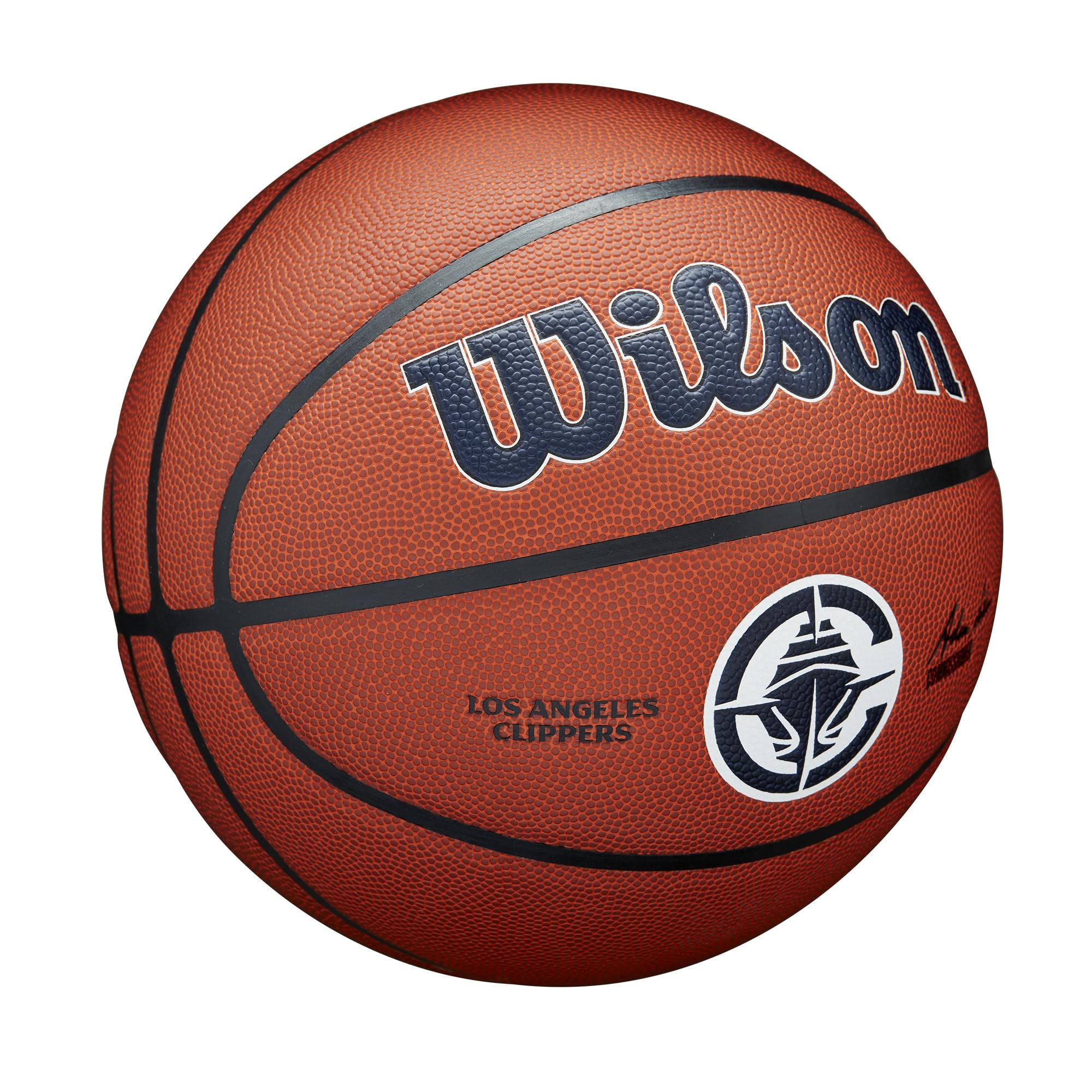 Wilson Nba Team Alliance Basketball - Los Angeles Clippers, Size 7-29.5''