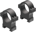 Leupold Open Range Cross-Slot Rings 1, 30mm High with a Matte Finish