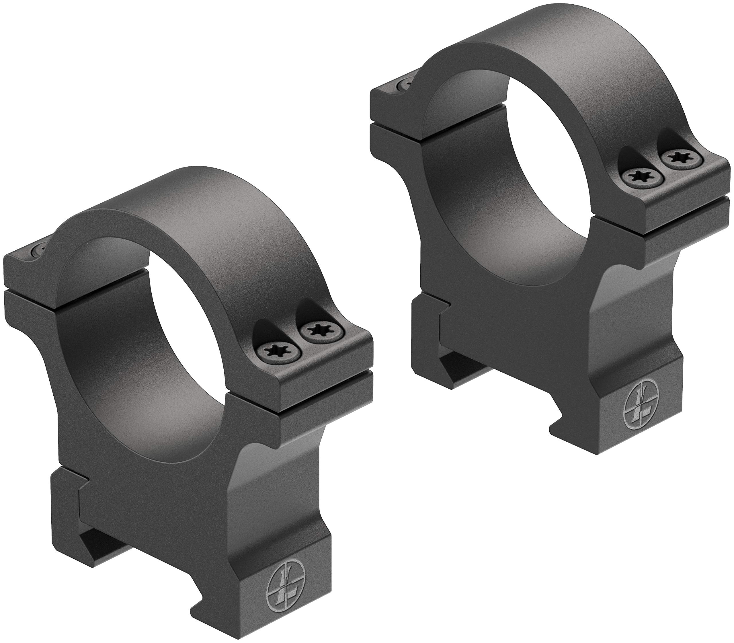 Leupold Open Range Cross-Slot Rings 1, 30mm High with a Matte Finish