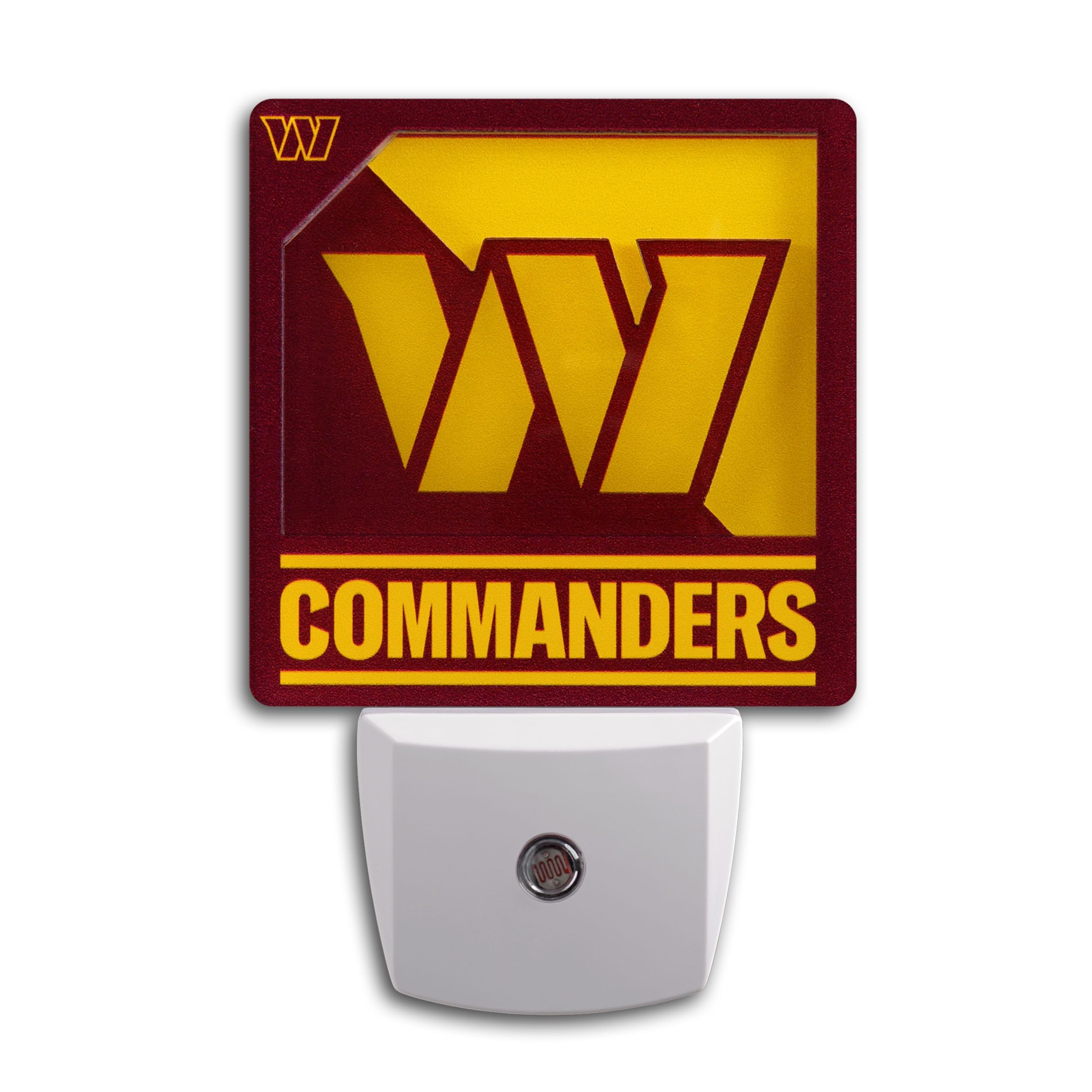 YouTheFan NFL Washington Commanders Logo Series Nite Light