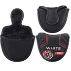 Mytag Golf Club Head Covers Mallet Putter Headcovers For Odyssey White Hot Pro Heel-Shaft (Strong Magnetic)