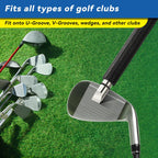 Lovegoo Golf Club Cleaner 3-In-1 Golf Club Cleaning Kit Includes Golf Club Brush Wtih 5 Oz Water Groove Sharpener Tool And Golf