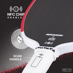 Joola Graf Pro Iv 16Mm Pickleball Paddle W/Extended Sweet Spot - Carbon Fiber Surface Increases Spin & Control - Sk Film For Pow