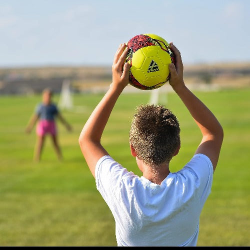 Toledo Soccer Ball-Neon Yellow/Red - Vizari Sports
