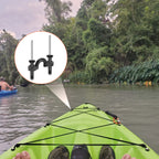 4Pack Kayak Carry Handles, Hlogree Kayaking Accessory Canoe Boat Side Mount Carry Handle Soft Rubber Replacement For Ocean, Life