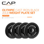CAP Barbell 2-Inch Olympic Grip Plate, 5-Pounds