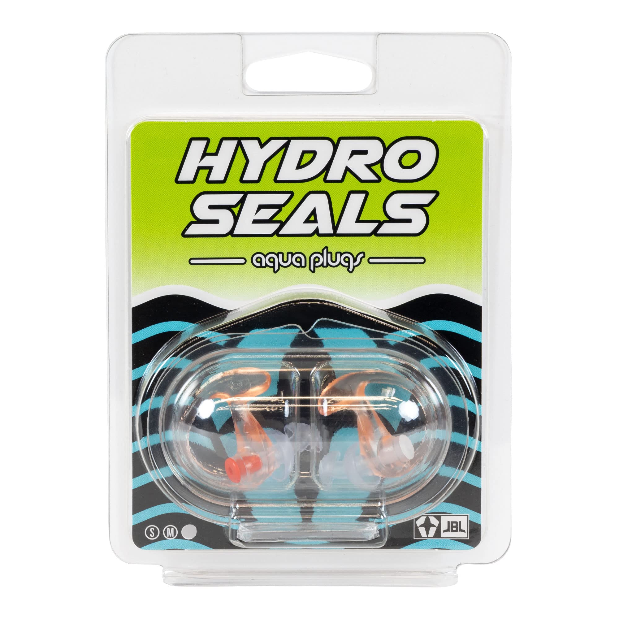Jbl Spearguns Reusable Hydro Seal Aqua Ear Plugs For Swimming, Noise Reducing, Soft Silicone Hypoallergenic Earplugs, Blocks Wat