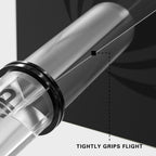 Target Darts 3 X Sets Of Clear Pro Grip Shaft Intermediate - 9 In Total
