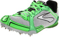 Brooks Womens Pr Md Running Shoe,Neon Green/Silver/Black/White,9.5 B US
