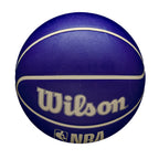 Wilson Nba Drv Outdoor Basketball - Indigo/Beige, Size 6-28.5''