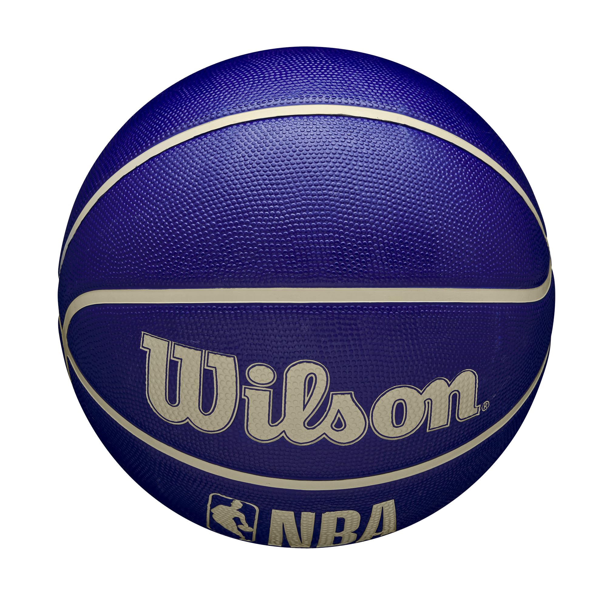 Wilson Nba Drv Outdoor Basketball - Indigo/Beige, Size 6-28.5''
