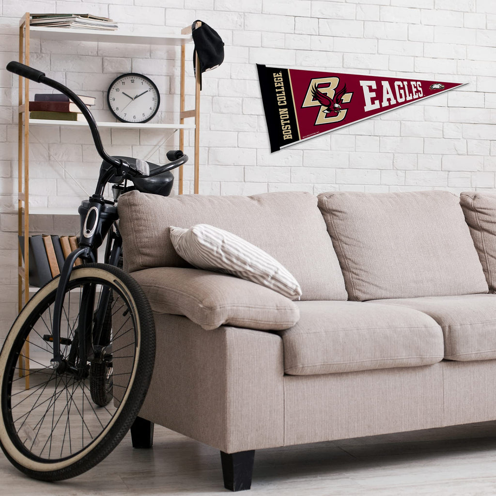 Rico Industries Ncaa Boston College Eagles Exclusive 12'' X 30'' Felt Wall D  Cor Pennant - Great For Home/Bed Room/Man Cave D