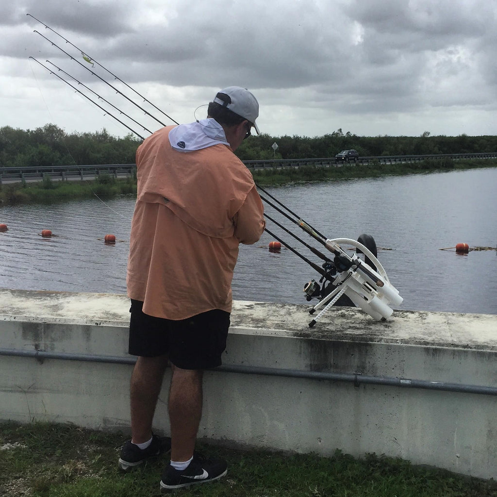 Rod-Runner Fishing Rod Carrier | Pro 5 Portable Rod Rack