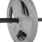 Signature Fitness Powergainz Olympic Barbell Standard Weightlifting Barbell, 300-Pound Capacity,Black