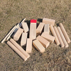 Juegoal Kubb Game Set Backyard Game Set Outdoor Tossing Game Set With Carrying Bag