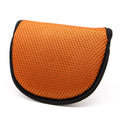 Golf Putter Cover,Mallet Putter Headcover Mesh Golf Putter Head Cover Golf Head Covers With Magic Tape For Heel Shaft Rh Lh Fits
