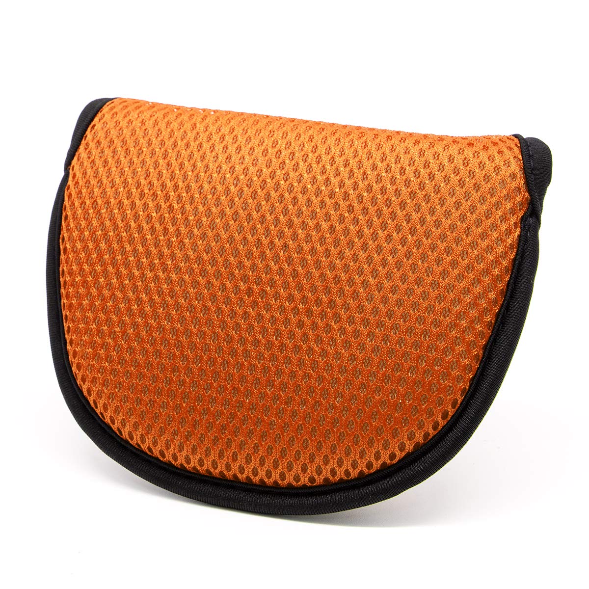 Golf Putter Cover,Mallet Putter Headcover Mesh Golf Putter Head Cover Golf Head Covers With Magic Tape For Heel Shaft Rh Lh Fits